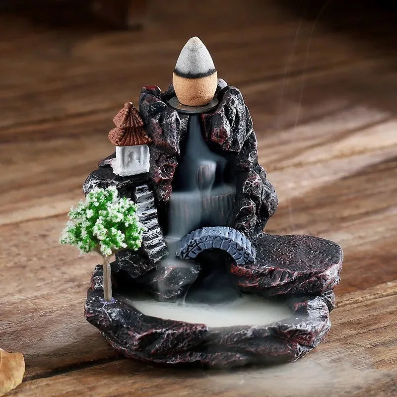 Backflow Incense Burner | Waterfall Aromatherapy Ornament