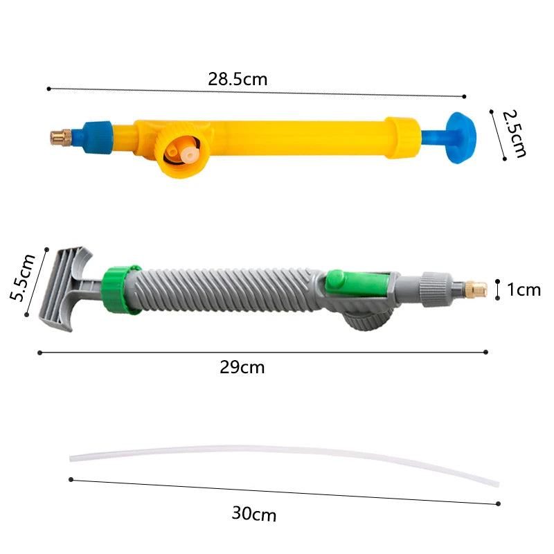 High Pressure Manual Sprayer with Adjustable Nozzle – Perfect for Gardening & Agriculture