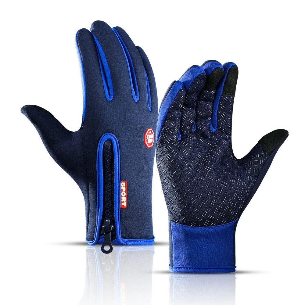 Winter Cycling Gloves for Men & Women Waterproof Thermal Non-Slip