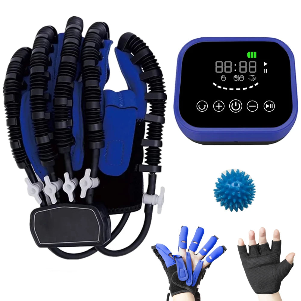 For Arthritis Hemiplegia Stroke Cerebral Palsy Hand Paralysis Patients Physiotherapy Equipment Robotic Rehabilitation Gloves