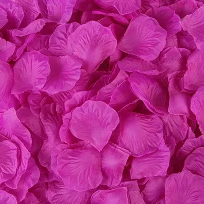 Silk Rose Petals for Wedding & Valentine's Day Decoration