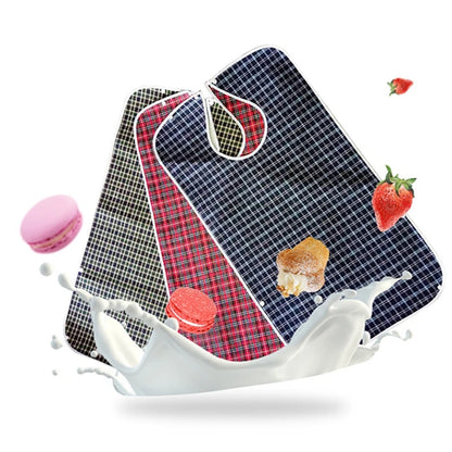 Adult Waterproof Mealtime Bib - Disability Aid & Dining Protector