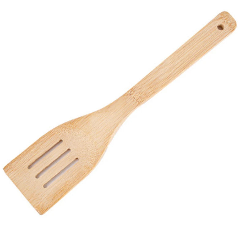 Alishan Bamboo Spatula Set | Non-Stick Frying Pan Utensils