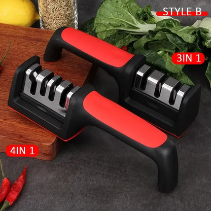 Multifunctional Knife Sharpener | Fast Sharpening for Kitchen & Scissors