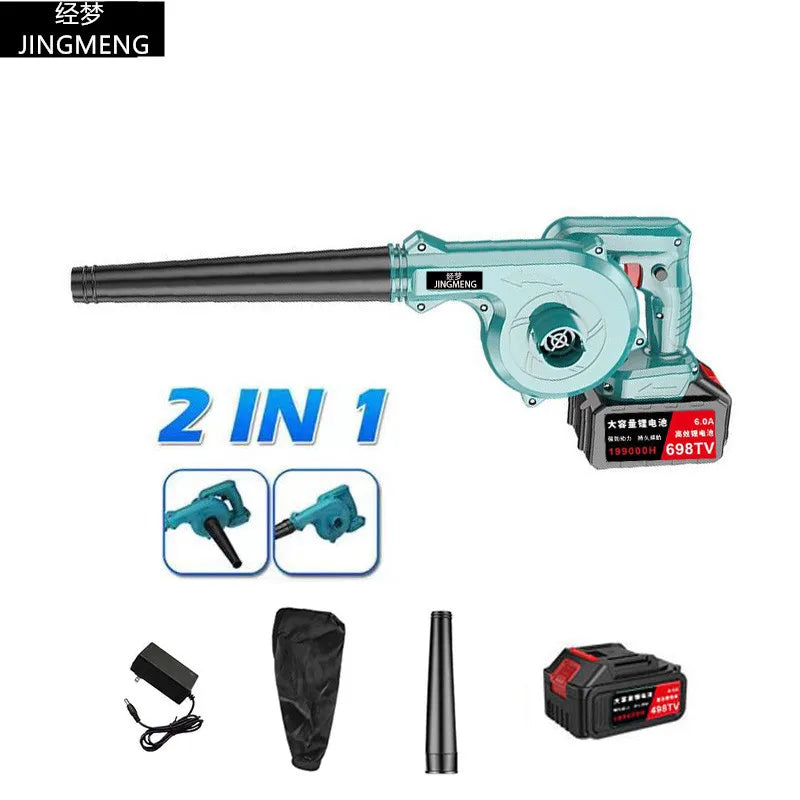 Cordless Electric Air Blower & Vacuum Cleaner for Garden & Computer Dust