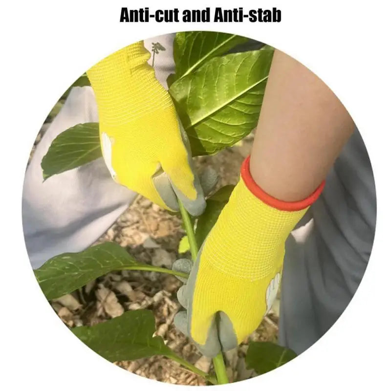 Kids Waterproof Gardening Gloves | Non-Slip & Durable