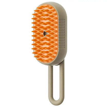 3-in-1 Pet Spray Brush – Steam, Massage & Hair Removal Comb