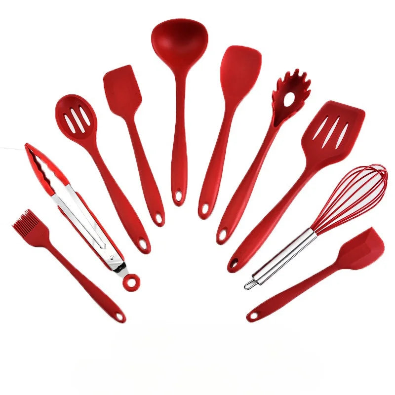 Silicone Cookware Set – Shovel, Spoon, Scraper for Kitchen & Baking