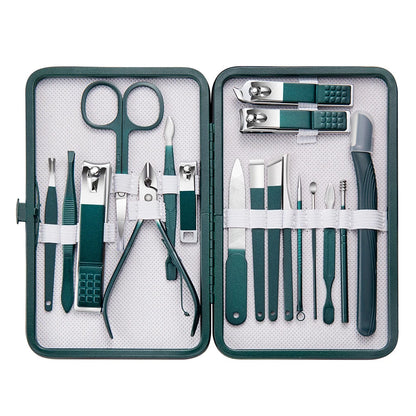 7-18 Pcs Manicure Set | Stainless Steel Nail Care Tools