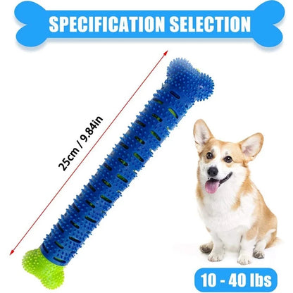 Dog Tooth Grinding Stick – Rubber Toothbrush Chewing Toy for Teeth Cleaning