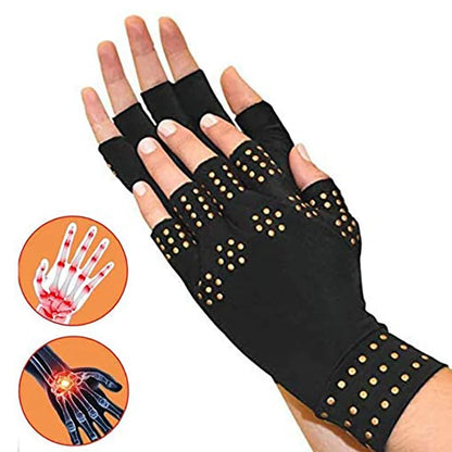 Fingerless Arthritis Gloves Compression Arthritis Gloves Arthritis Pain Relief Support Magnetic Therapy Glove