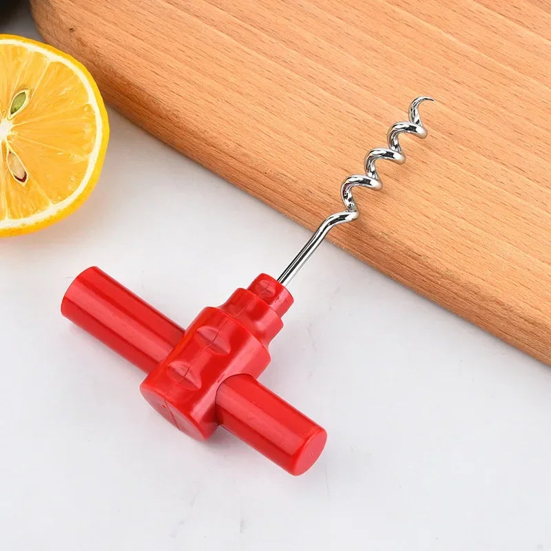 Wine Opener Creative Pen Holder Bottle Opener Keychain Outdoor Portable Mini Wine Beer Can Opener Wood Corkscrew Kitchen Tools