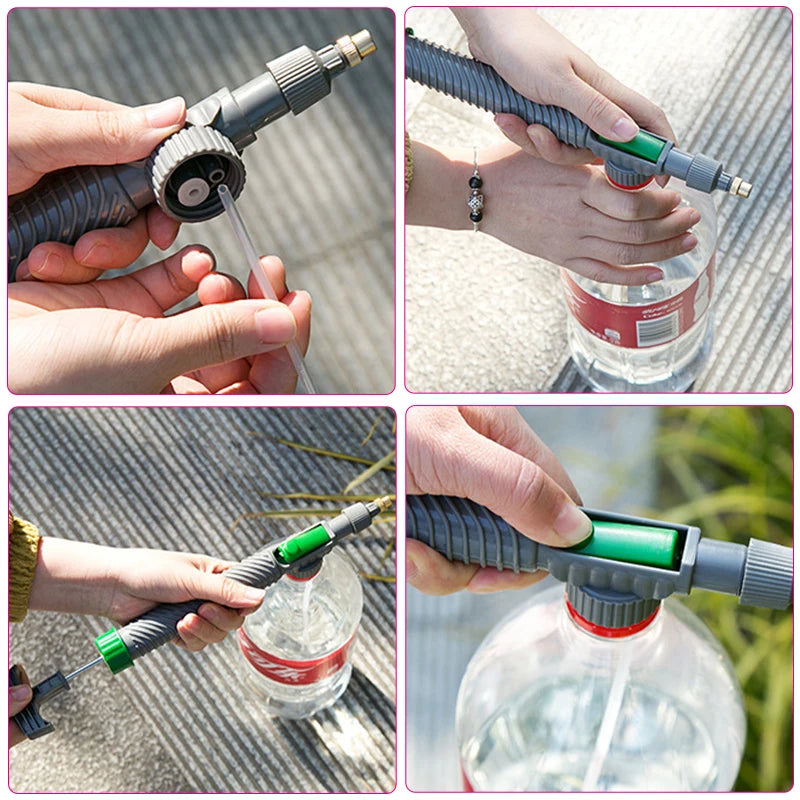 Adjustable Beverage Bottle Sprayer | Gardening Watering Tool