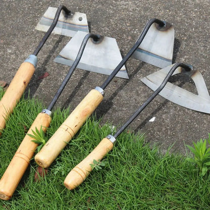 Steel Hardened Hollow Hoe for Weeding & Planting | Farm & Garden Tool