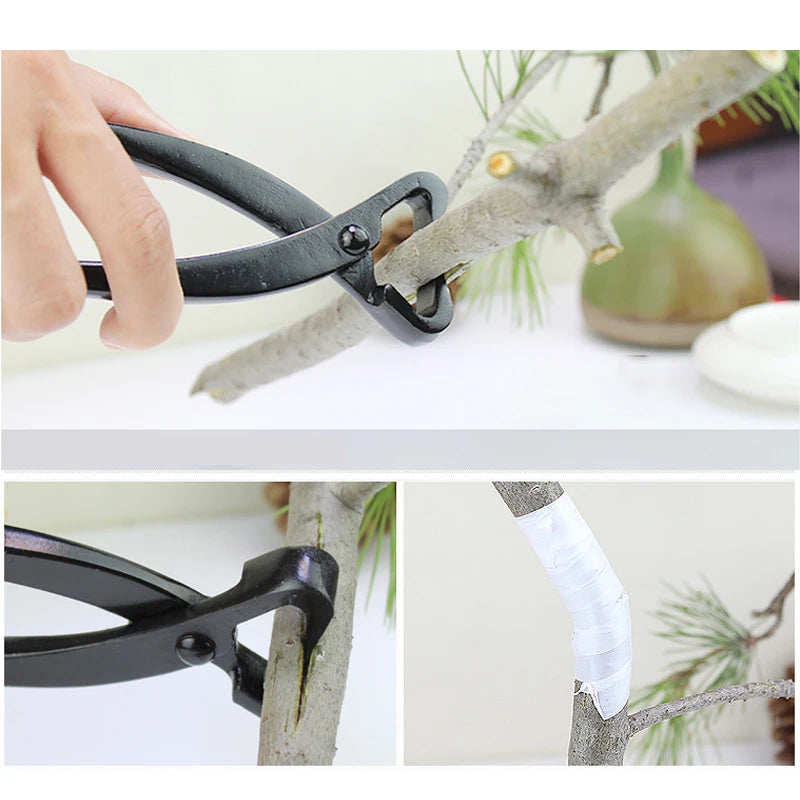 Professional Bonsai Knob Cutter Concave Edge Cutter Pliers Ball Shear Scissors Landscape Modeling Garden Bonsai Tools