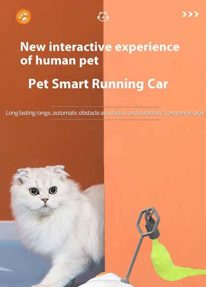 Remote Control Cat Toy – USB Charging Self-Moving Teasing Stick