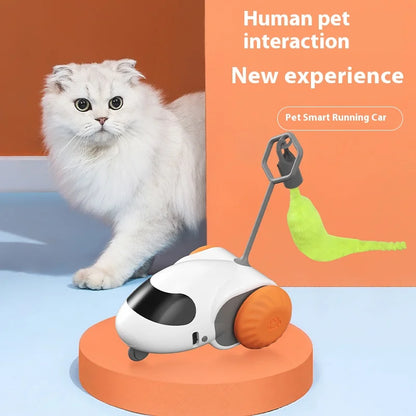 Remote Control Cat Toy – USB Charging Self-Moving Teasing Stick