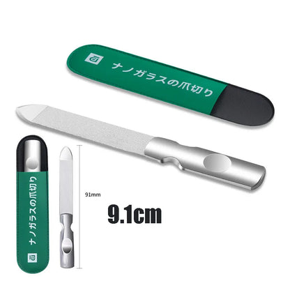 Double Sided Nail Files Stainless Steel Manicure Pedicure Grooming For Professional Finger Toe Nail Care Tools