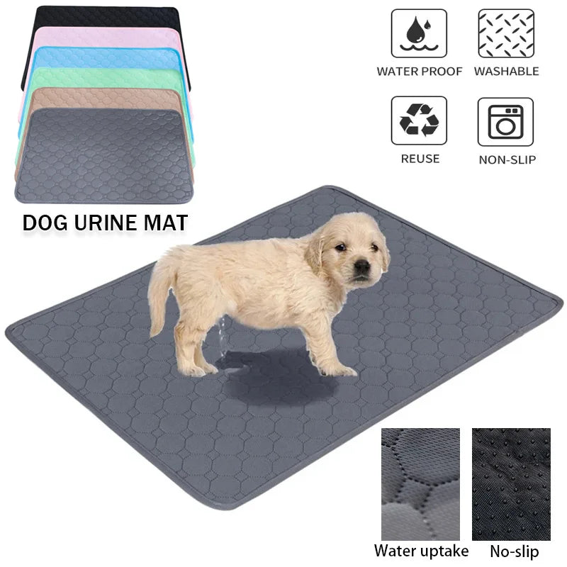 Washable Dog Urine Pads – Anti-Slip Puppy Training & Car Seat Mat