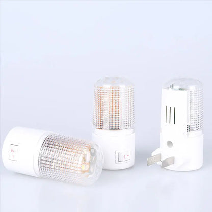 LED Night Lights EU Plug Bedside Lamps Wall Mounted Energy-efficient Lighting Household Lighting Emergency Lights Wall Lamps