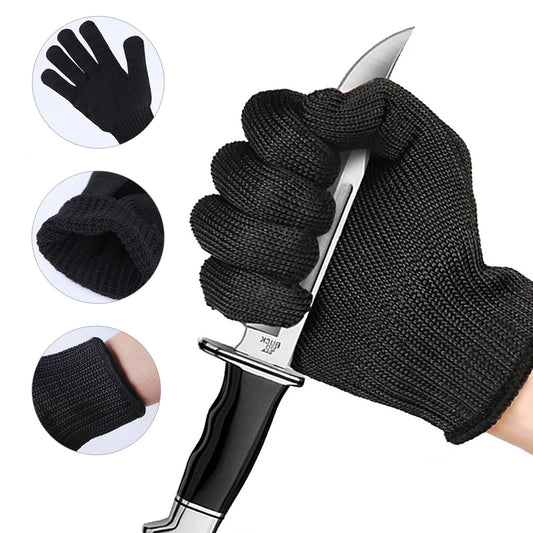 Steel Mesh Anti-Cut Gloves | Kitchen & Garden Protection