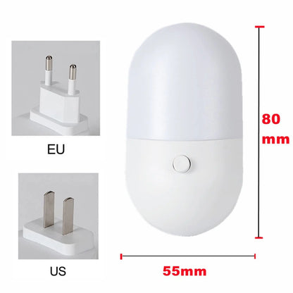 Bedside Lamp Night light EU US Plug LED Night Light AC220V Bedroom Lamp Gift for Night Lamp Home Supply