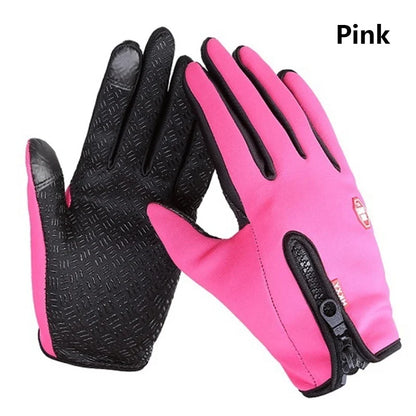 Winter Cycling Gloves for Men & Women Waterproof Thermal Non-Slip