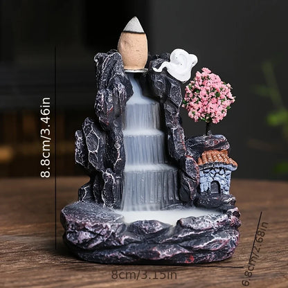 Backflow Incense Burner | Waterfall Aromatherapy Ornament