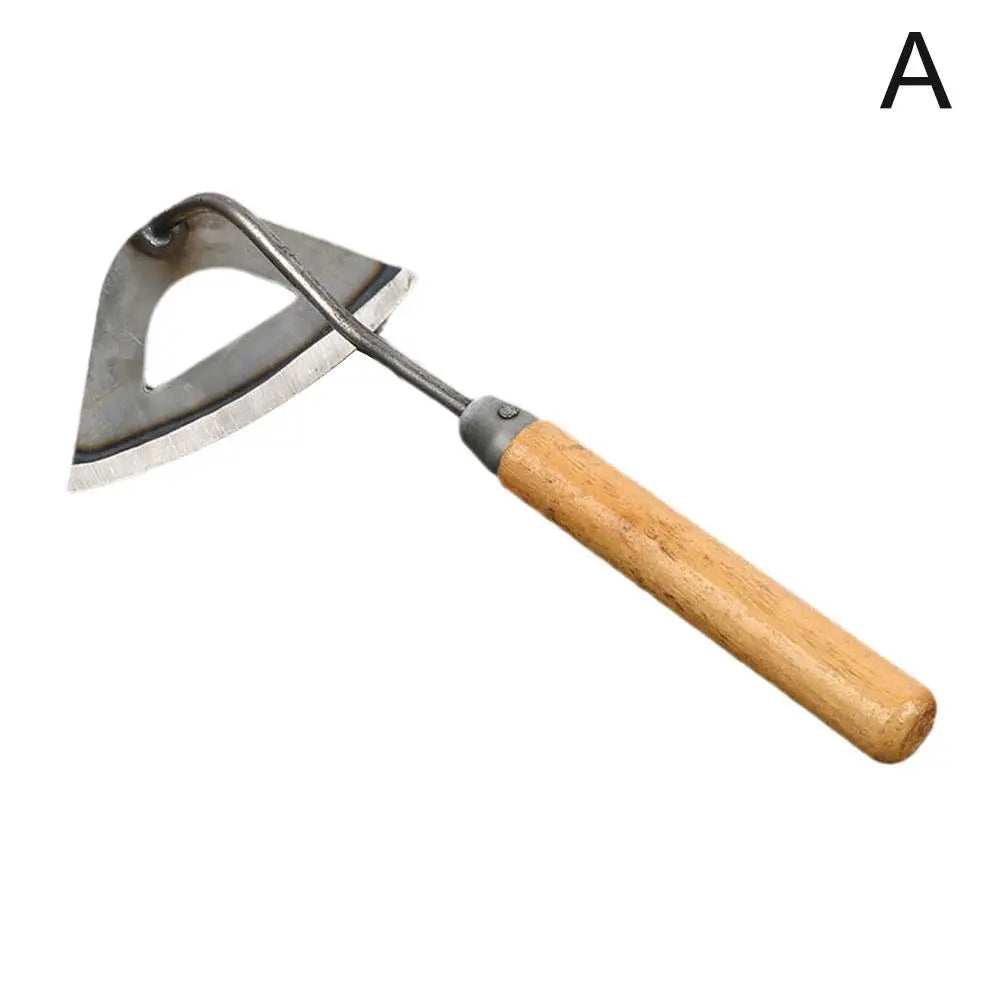 Hollow Hoe Handheld Weeding Rake | Perfect for Planting & Loosening Soil