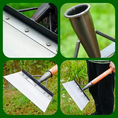 Multifunctional Weeding Shovel 20/23/25cm Manganese Steel Outdoor Moss Cleaning Shovel Snow Shovel Home Farm Garden Weeding Tool