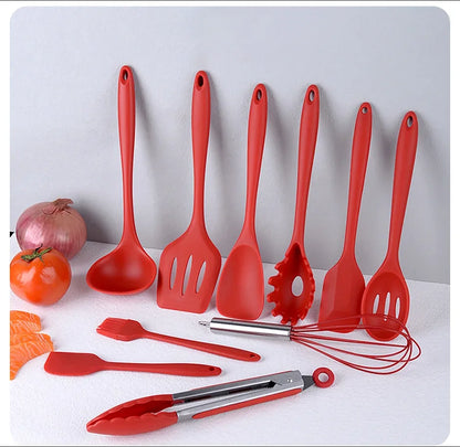 Silicone Cookware Set – Shovel, Spoon, Scraper for Kitchen & Baking