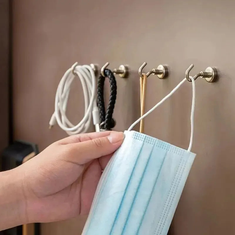 Strong Magnetic Hooks – Multi-Purpose Storage for Home & Kitchen