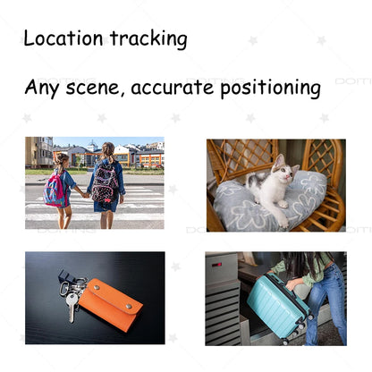 Smart Tag GPS Tracker – Works with Find My for Pets, Keys, Wallets