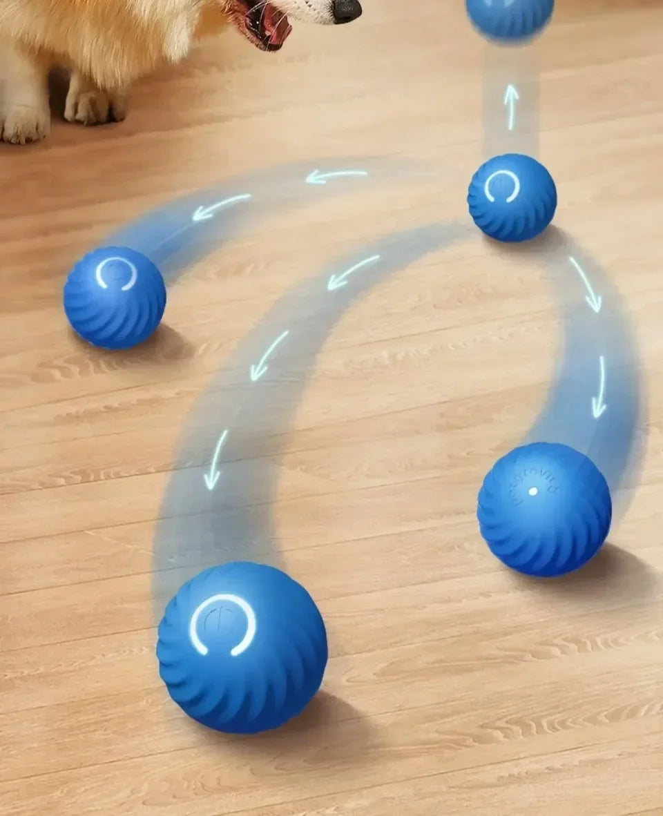 Rechargeable Smart Dog Toy Ball – Interactive Gravity Jumping Pet Toy