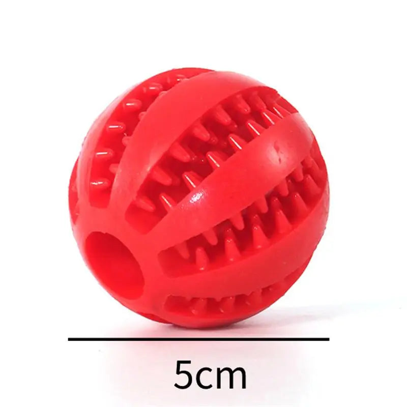 Interactive Dog Food Ball – Teeth Cleaning Toy for Puppies & Cats