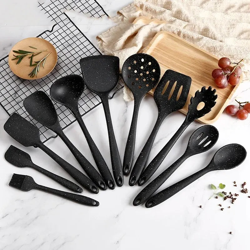 10 PCS Silicone Cookware Set for Kitchen & Baking Tools