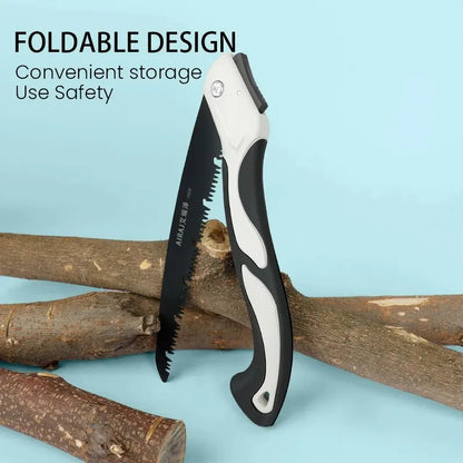 Folding Saw for Wood Cutting, Camping & Gardening