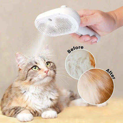 Pet Spray Grooming Comb – Removes Hair Fluffs for Dogs & Cats"