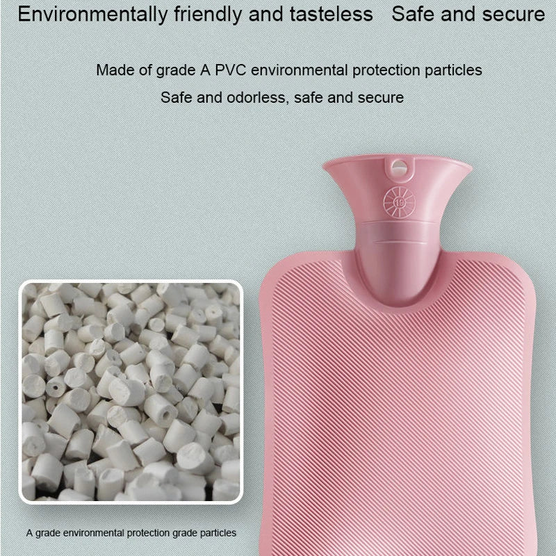 1000/2000Ml Hot Water Bottles Bag Water-filling Hot-water Bag for Female Warm Belly Hands and Feet Keep Hand Warmer Hot WaterBag