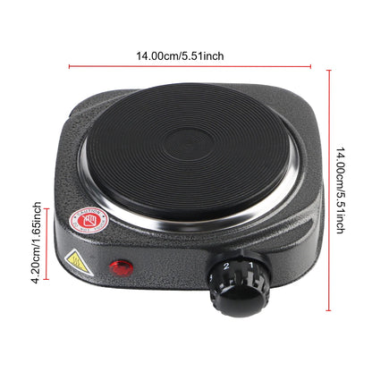 Mini Electric Heater Stove | 500W Multi-Functional Kitchen Appliance