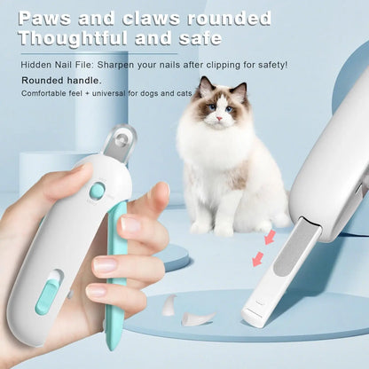 Adjustable Hole Pet Nail Trimmer – Cat & Dog Nail Clippers