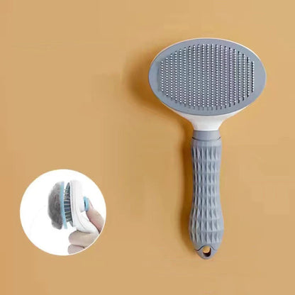 Stainless Steel Pet Comb for Long Hair Dogs & Cats – Grooming Essential