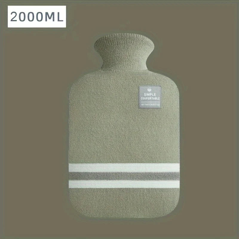 1000/2000Ml Hot Water Bottles Bag Water-filling Hot-water Bag for Female Warm Belly Hands and Feet Keep Hand Warmer Hot WaterBag