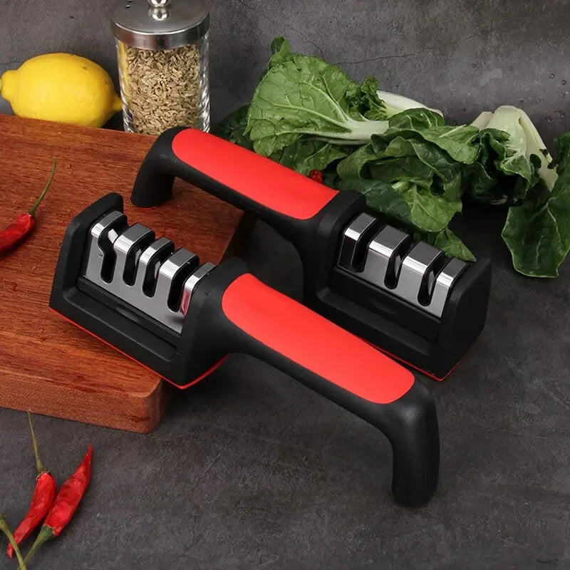 Multifunctional Knife Sharpener | Fast Sharpening for Kitchen & Scissors