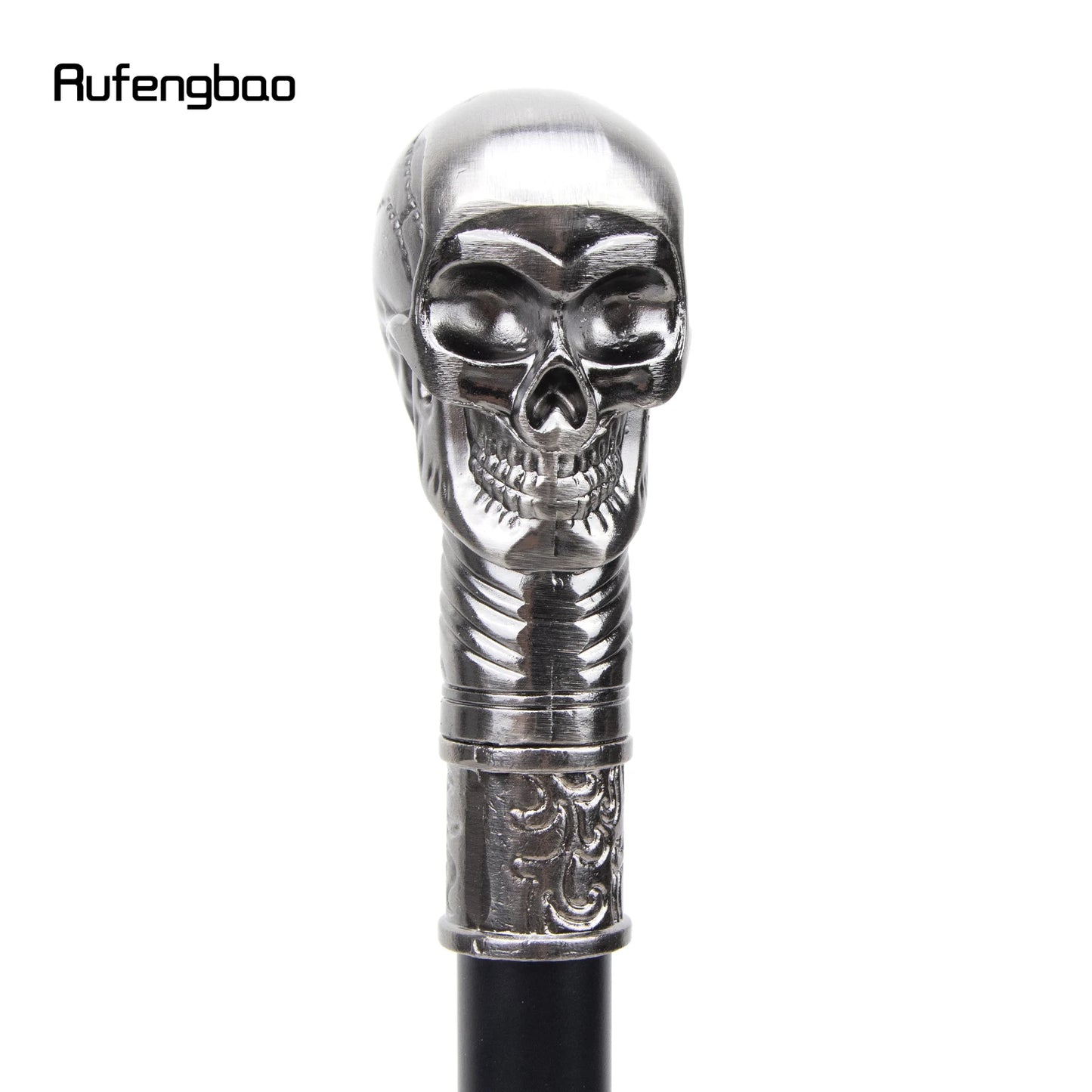 Skull Head Steampunk Walking Cane Fashion Decorative Walking Stick Gentleman Luxury Crosier Knob Walking Stick 93cm