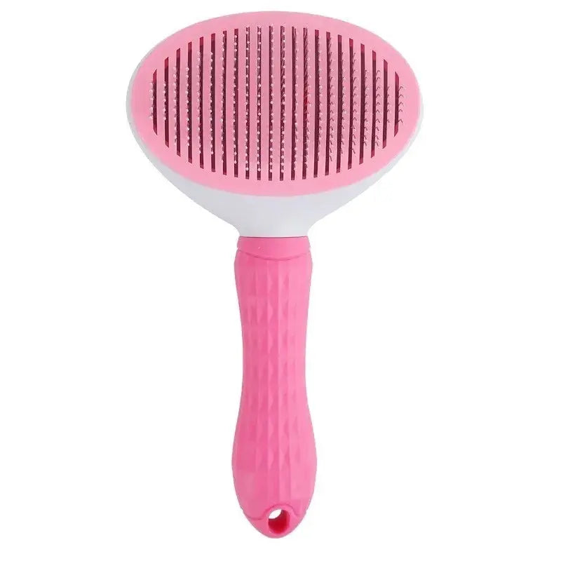 Self-Cleaning Pet Brush for Dogs & Cats – Dematting Grooming Tool