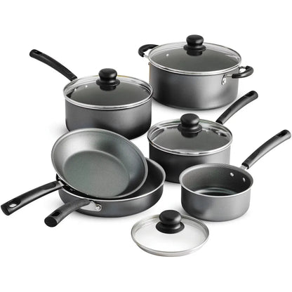 10 Piece Pots and Pans Set for Kitchen Accessories