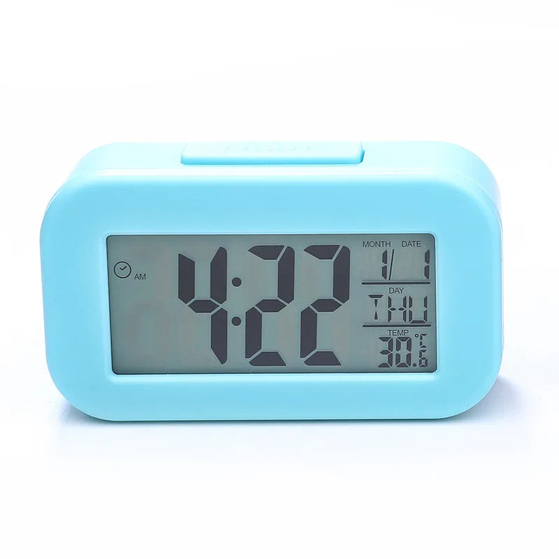 Portable Mini LED Digital Alarm Clock in Candy Colors