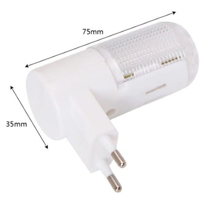 LED Night Lights EU Plug Bedside Lamps Wall Mounted Energy-efficient Lighting Household Lighting Emergency Lights Wall Lamps