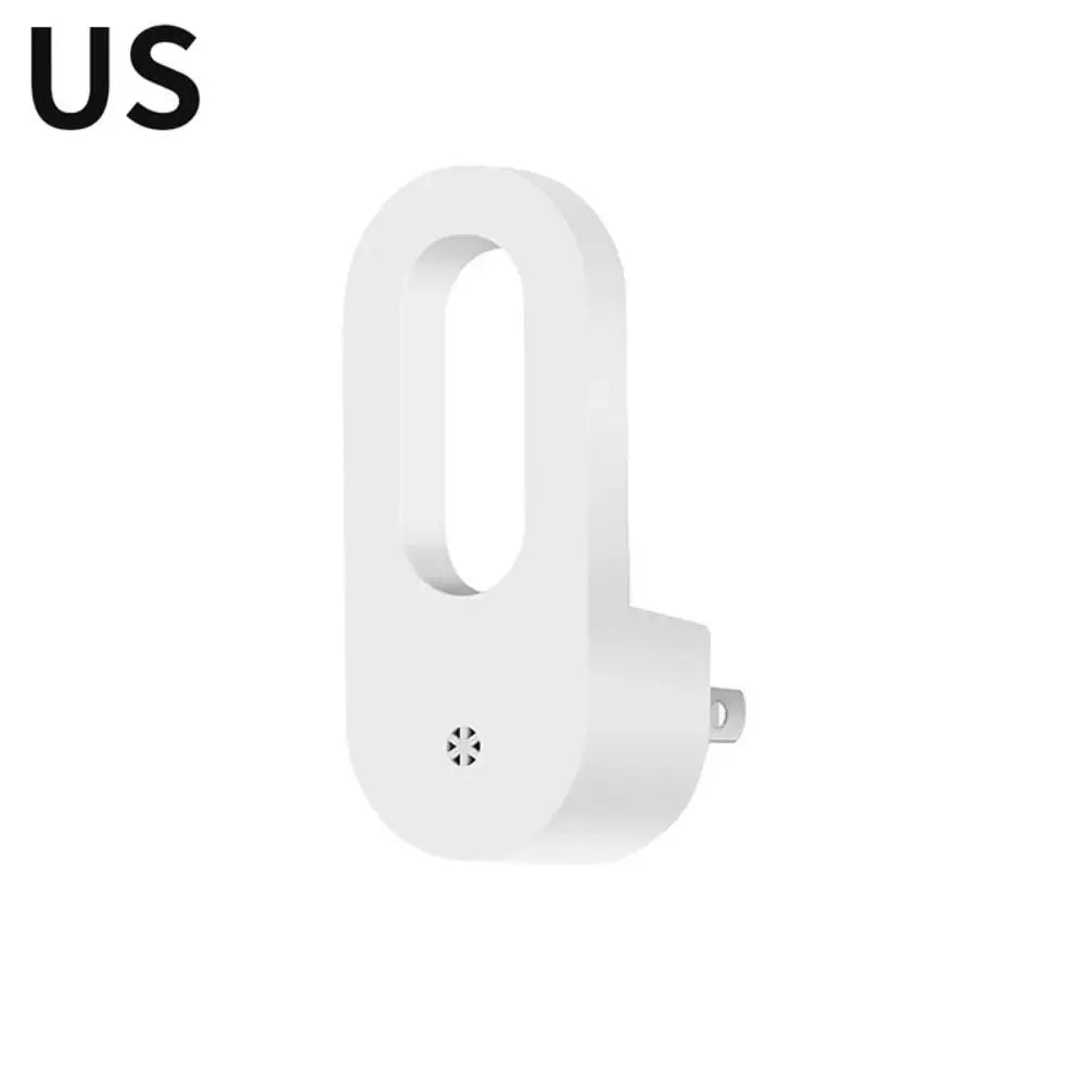 EU/US Plug LED Night Light With Light Sensor Portable Bedside lamp Creative Warm White Sleep Light Kids Room Bedroom